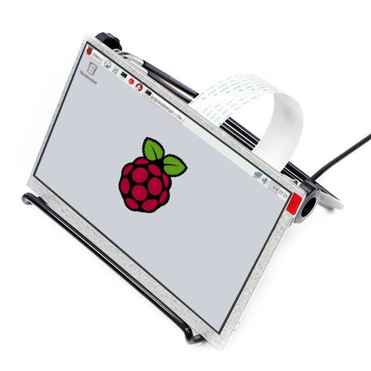 WAVESHARE 7inch LCD IPS 1024x600 Display for Raspberry Pi,DPI Interface