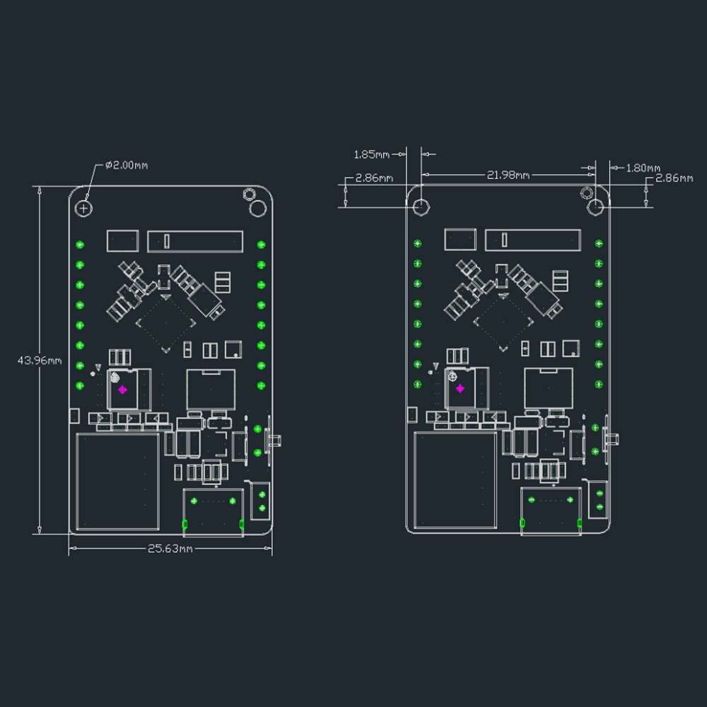 TTGO T-OI ESP8266 Chip Rechargeable 16340 Battery Holder Development Board