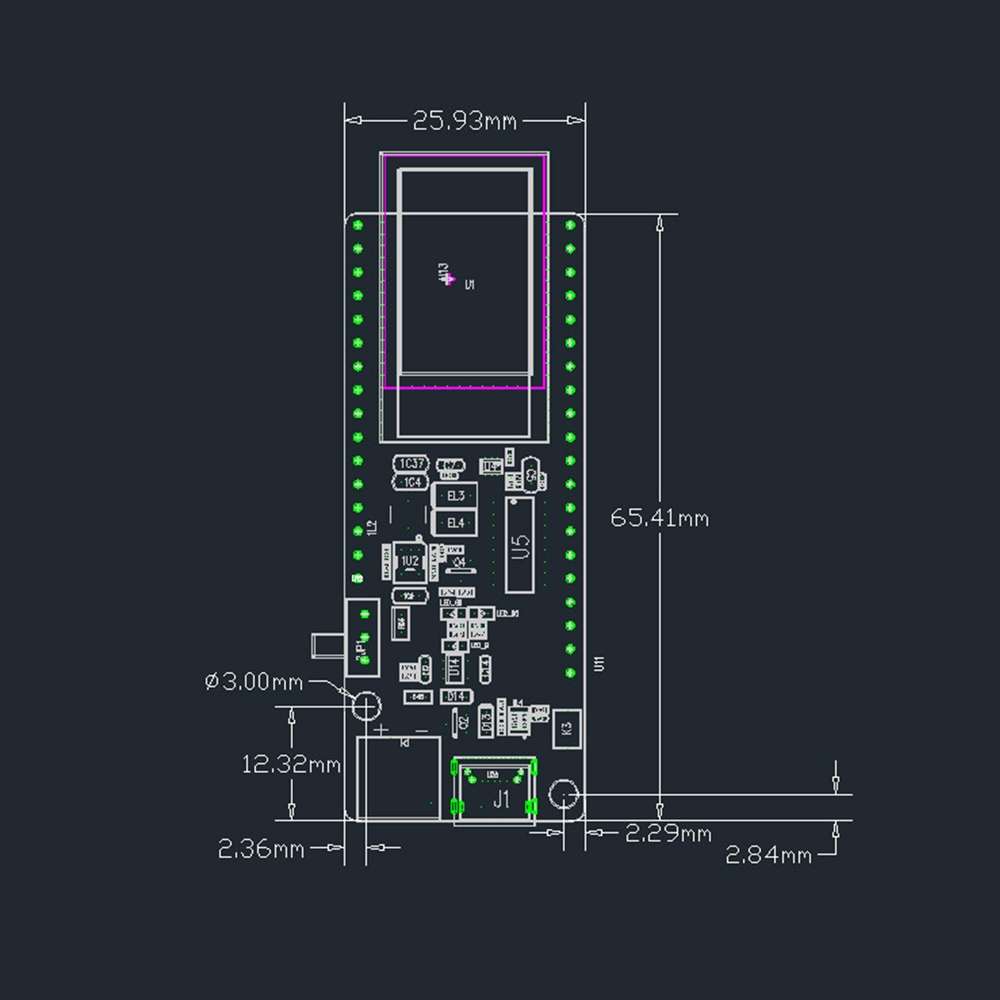 TTGO T-Koala ESP32 WiFi Bluetooth Module 4MB Development Board Based ESP32-WROVER-B