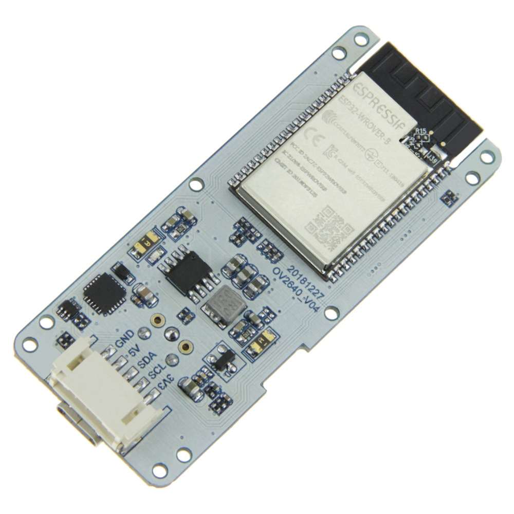 TTGO T-Camera ESP32 WROVER & PSRAM Camera Module OV2640 0.96 OLED Smart Home Dev ... Ordinary Lens