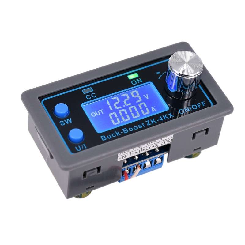 ZK-4KX CNC DC-DC Buck Boost Converter Module CC CV 0.5-30V 4A Adjustable Step Down Up Voltage Regula