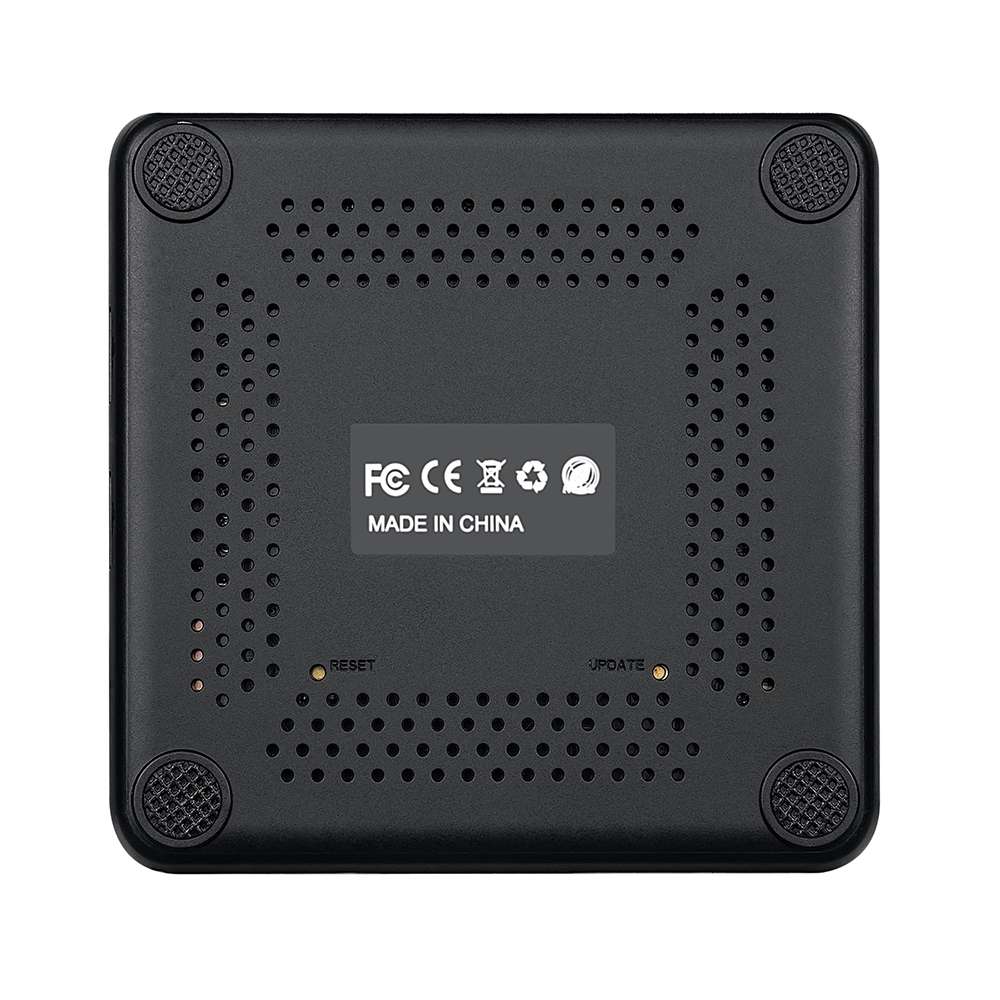 H10 6K HD Smart TV BOX,Android 9.0,Allwinner H6 Quad Core 64-bit ARM Cortex-A53,4GB+32 ... (Black)