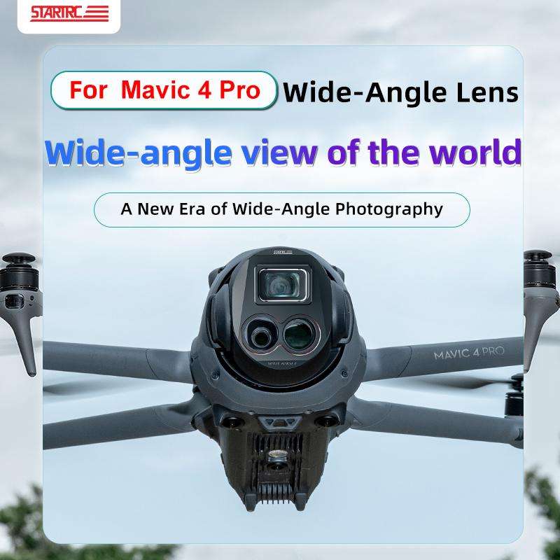 For DJI Mavic 4 Pro STARTRC Drone Wide-Angle Lens Filter (Black)