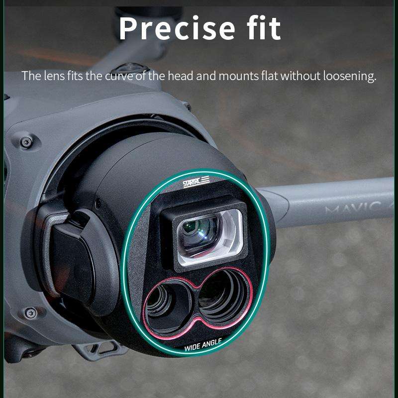 For DJI Mavic 4 Pro STARTRC Drone Wide-Angle Lens Filter (Black)