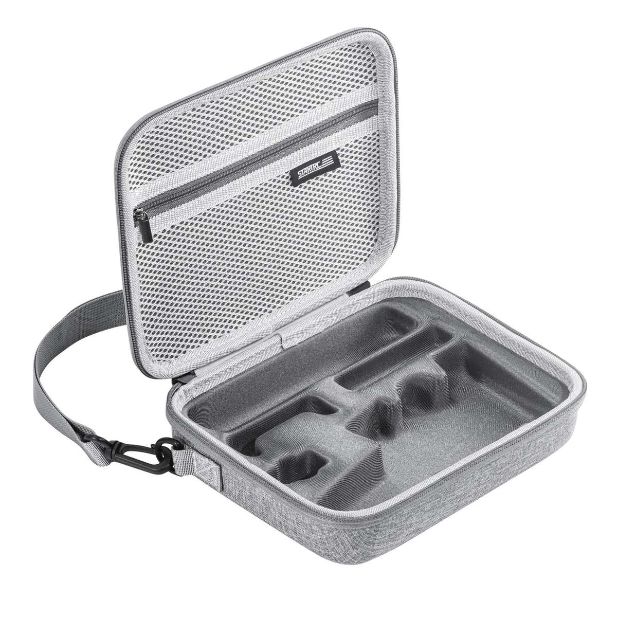 For DJI Osmo Mobile 7 / 7P / 8 STARTRC Portable Shockproof Nylon Case Bag (Grey)