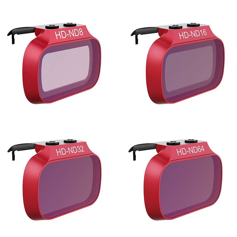 4 PCS PGYTECH P-12A-019 ND8 / 16 / 32 / 64 Dimming Lens Filter Set for DJI Mavic Mini Drone Access