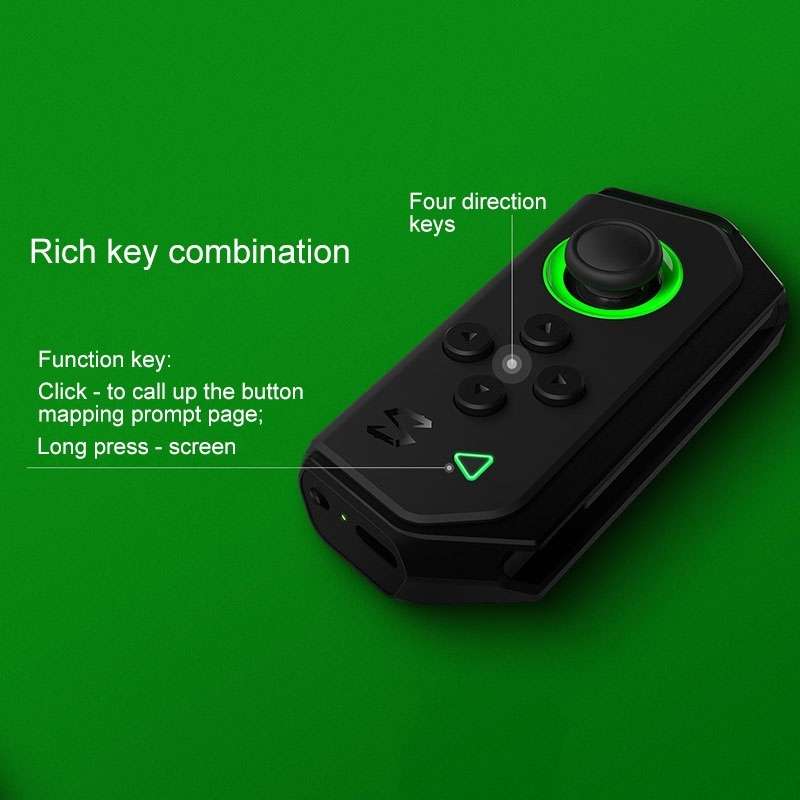 Original Xiaomi Black Shark For Black Shark Helo Bluetooth Gamepad Left Hand Clip Shap ... (Black)