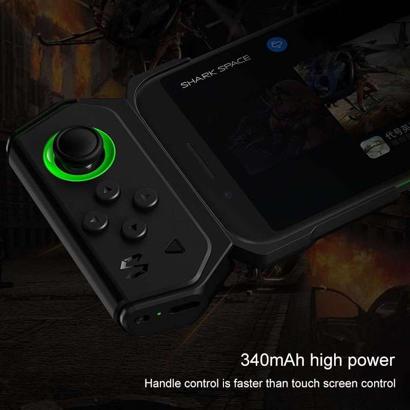 Original Xiaomi Black Shark For Black Shark Helo Bluetooth Gamepad Left Hand Clip Shap ... (Black)