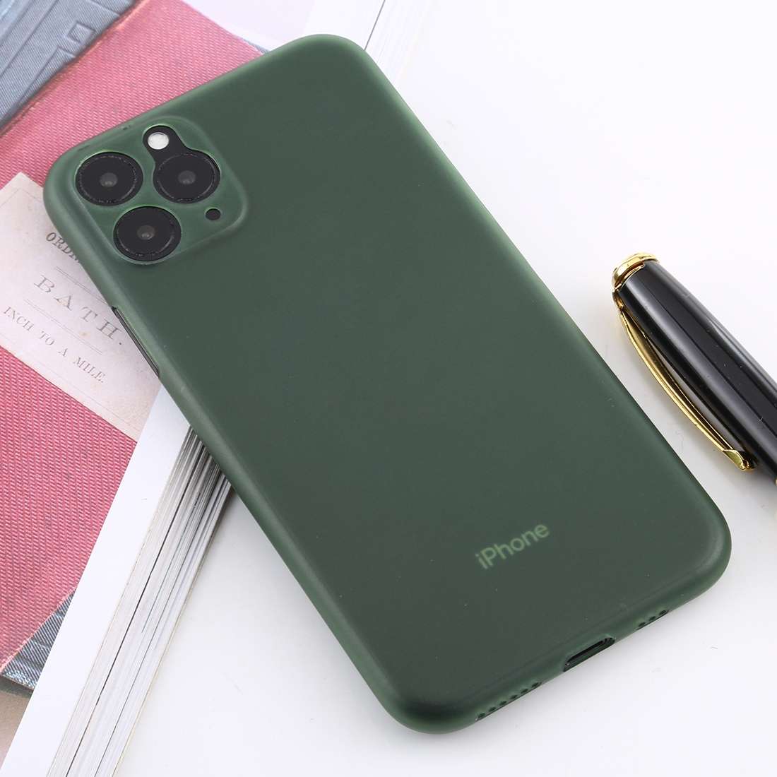 For iPhone 11 Pro Max Ultra-thin Frosted PP Case(Transparent)
