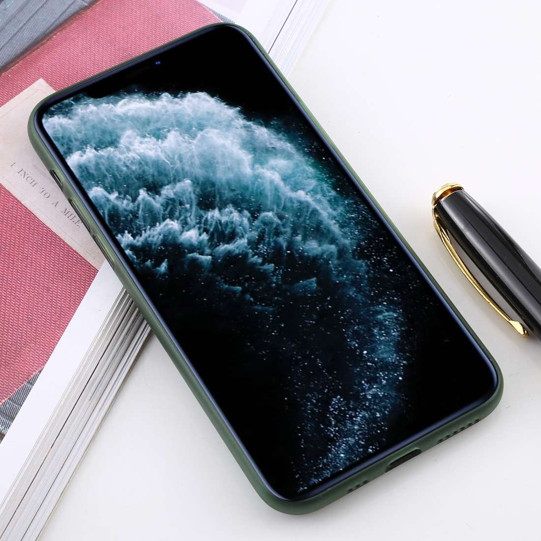 For iPhone 11 Pro Max Ultra-thin Frosted PP Case(Transparent)