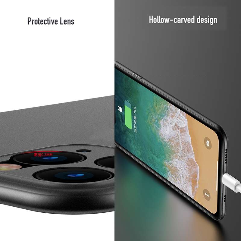 For iPhone 11 Pro Max Ultra-thin Frosted PP Case(Transparent)