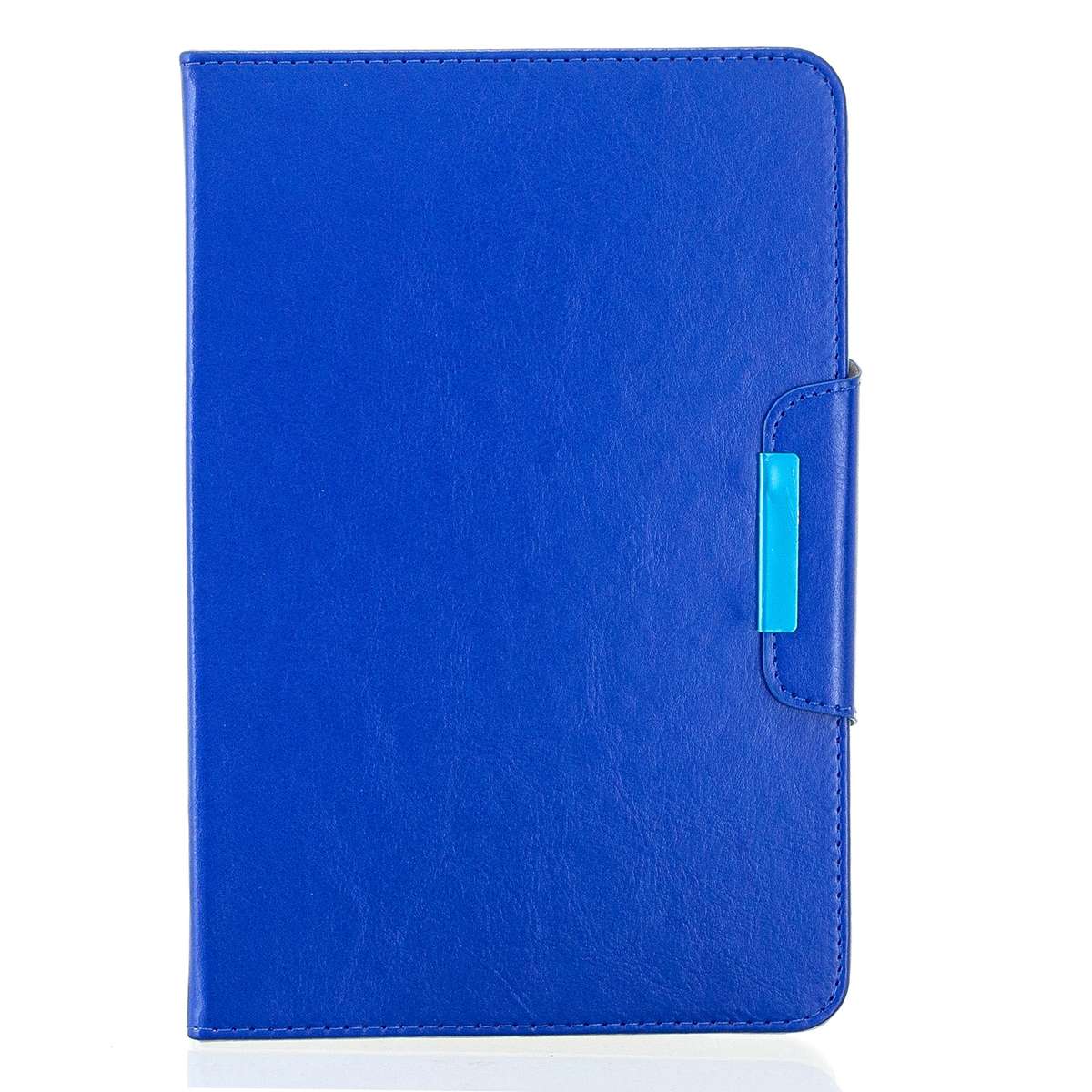 For 8 inch Universal Solid Color Horizontal Flip Leather Case with Card Slots & Ho ... (Dark Blue)