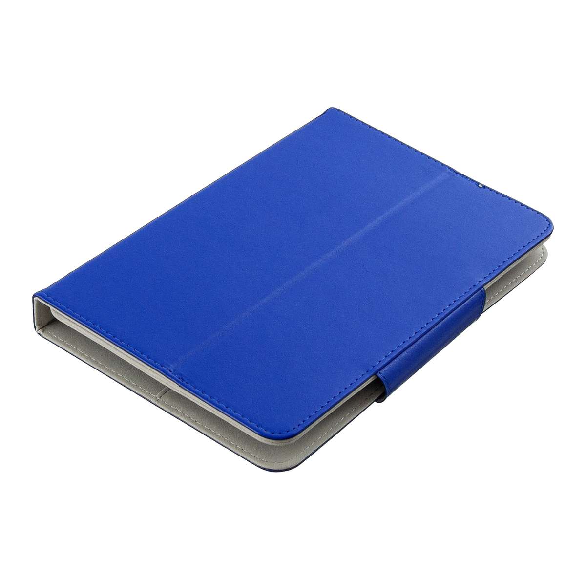 For 8 inch Universal Solid Color Horizontal Flip Leather Case with Card Slots & Ho ... (Dark Blue)