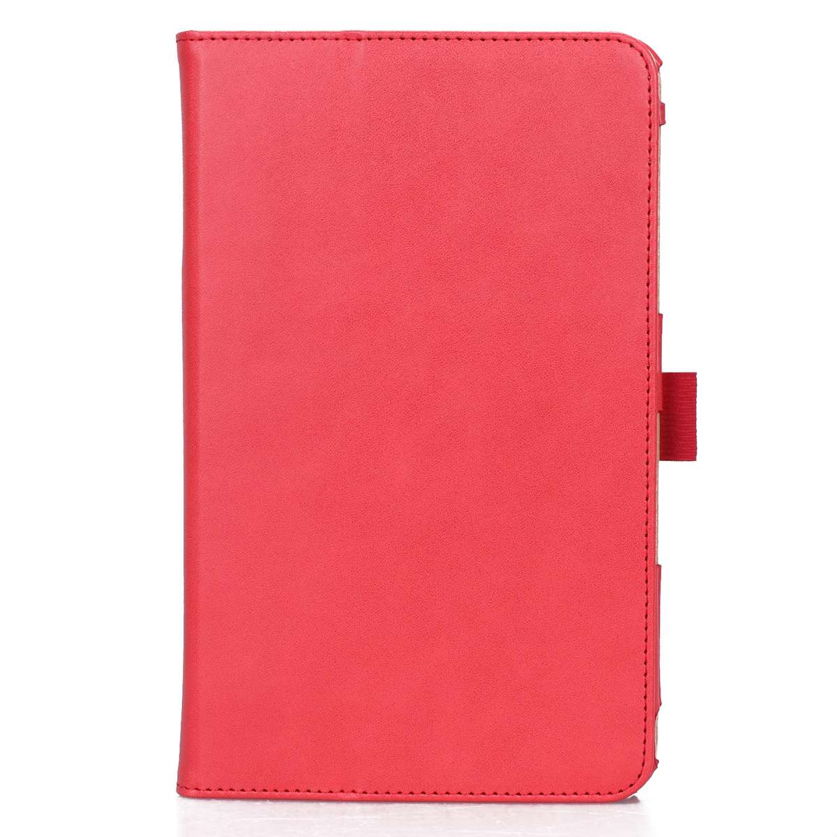 For Samsung Galaxy Tab A 8.0 (2018) T387 Business Retro PU Horizontal Flip Leather Case ... (Red)