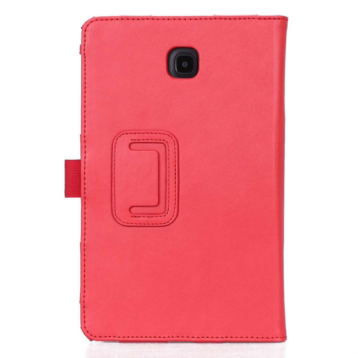 For Samsung Galaxy Tab A 8.0 (2018) T387 Business Retro PU Horizontal Flip Leather Case ... (Red)
