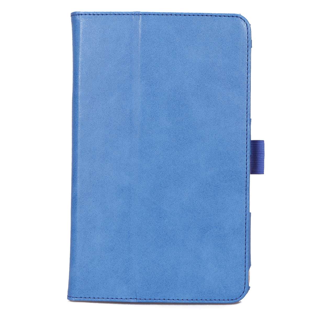 For Samsung Galaxy Tab A 8.0 (2018) T387 Business Retro PU Horizontal Flip Leather Case ... (Blue)