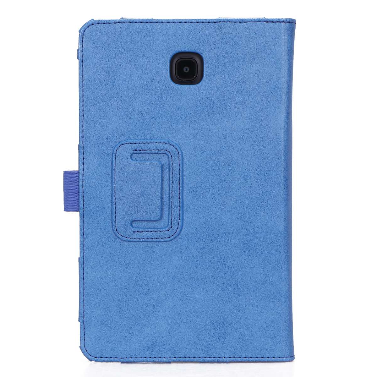 For Samsung Galaxy Tab A 8.0 (2018) T387 Business Retro PU Horizontal Flip Leather Case ... (Blue)
