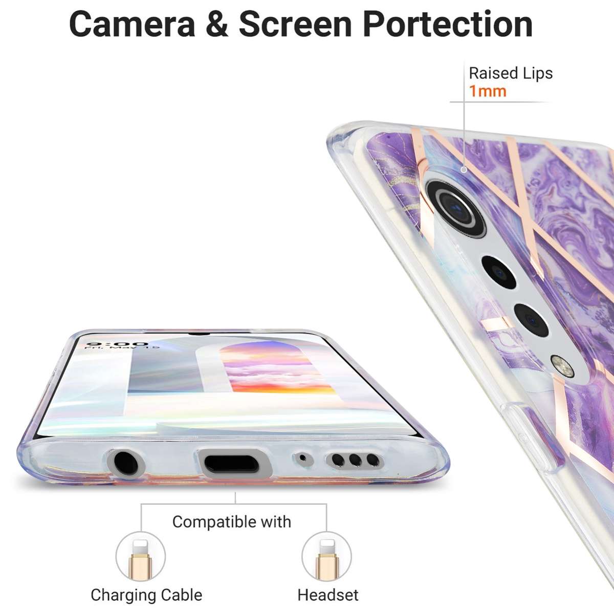 For Infinix Note7 Lite / Hot 9 Machine Armor Warrior Shockproof PC + TPU Protective Case(Black)