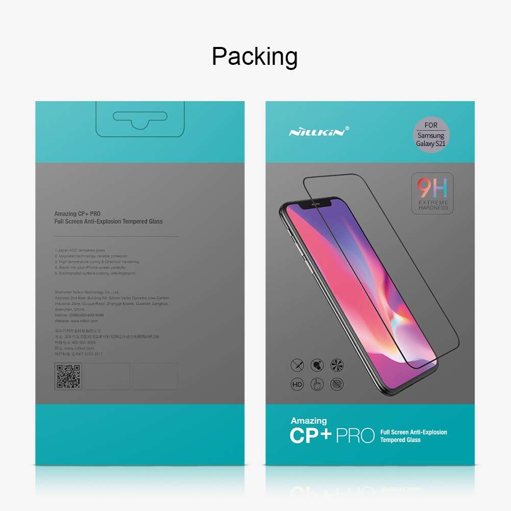 For Samsung Galaxy S21 5G NILLKIN CP+PRO Explosion-proof Tempered Glass Film