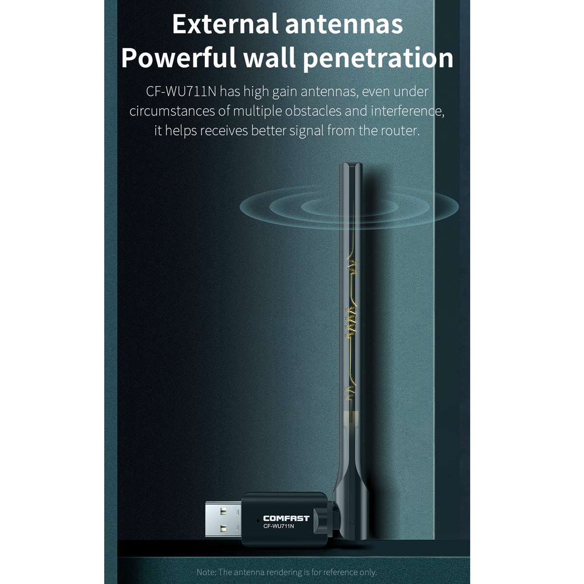 COMFAST CF-WU711N 150Mbps Wifi USB Network Adapter
