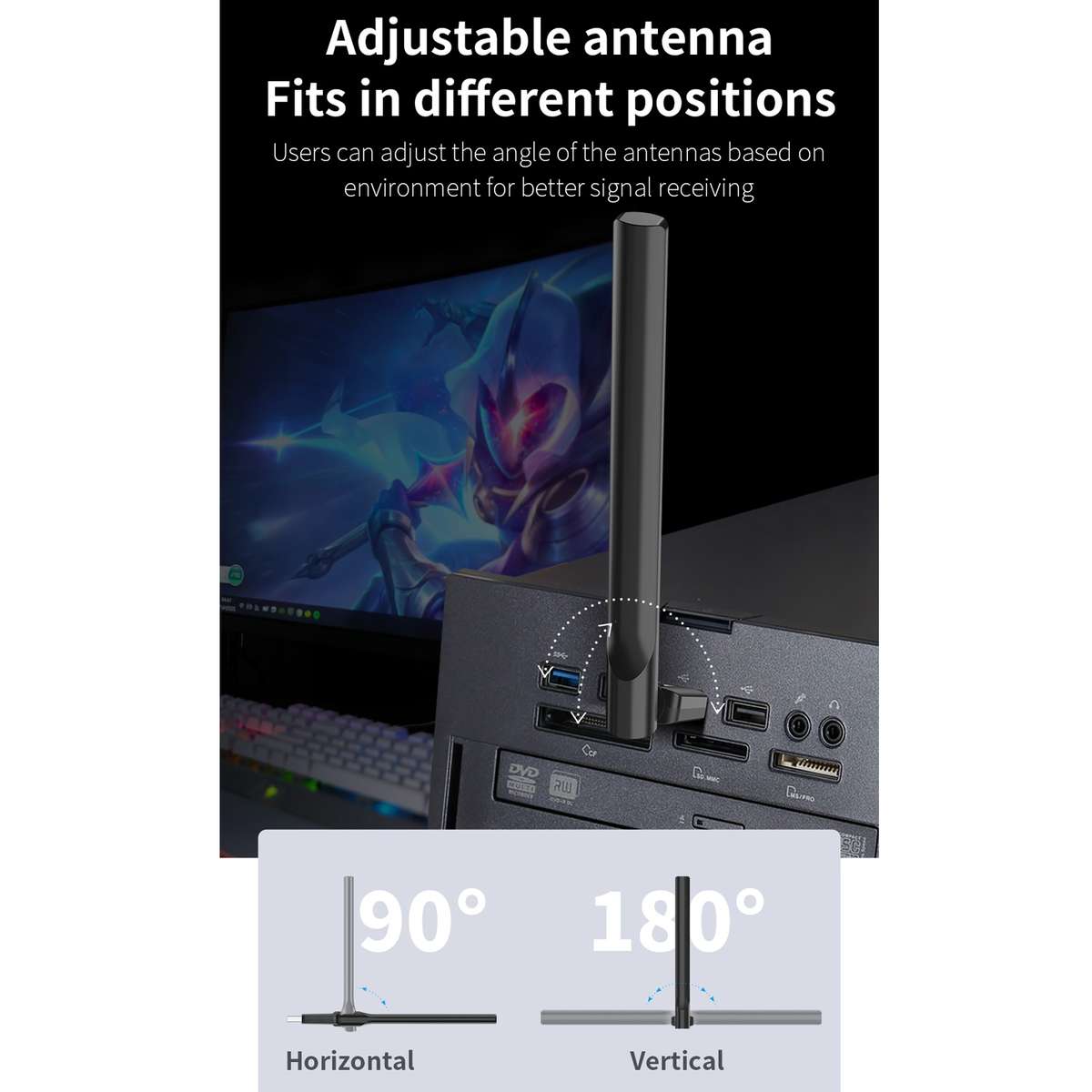 COMFAST CF-WU711N 150Mbps Wifi USB Network Adapter