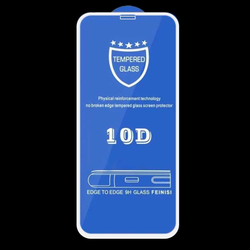 25 PCS 9H 10D Full Screen Tempered Glass Screen Protector For iPhone XS Max / 11 Pro Max(White)