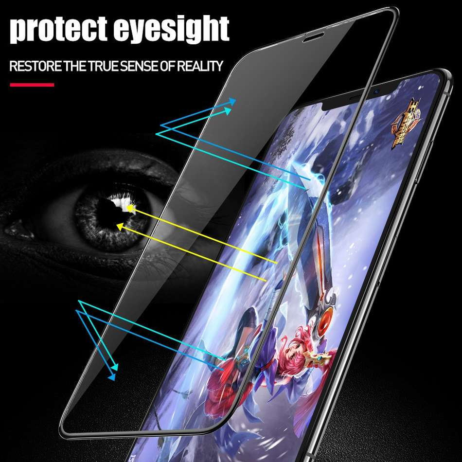 For iPhone 12 / 12 Pro 25pcs 9H 5D Full Glue Full Screen Tempered Glass Film(White)