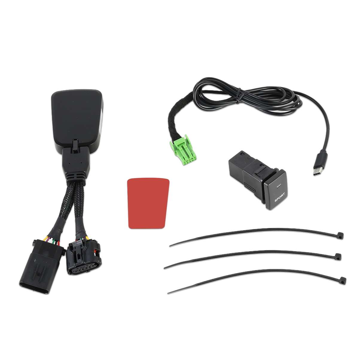 For Toyota Highlander 2010- Sipeter Car Power Accelerator Module(Black)