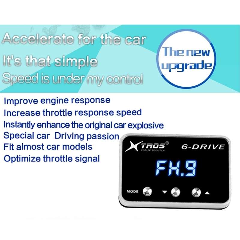 For Proton Alza TROS TS-6Drive Potent Booster Electronic Throttle Controller