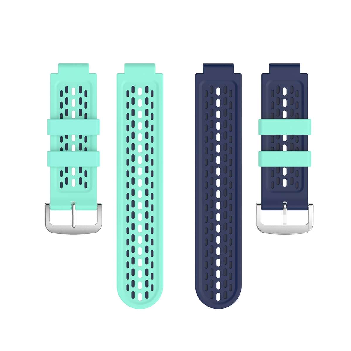 For Garmin Approach S2 / S4 Two-color Silicone Watch Band(Black Yellow)