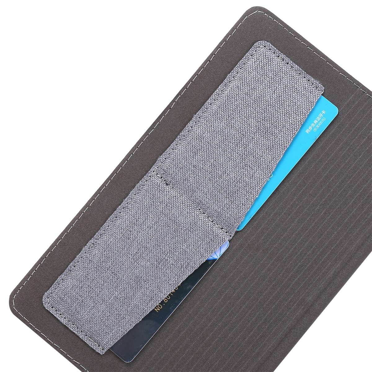 For Samsung Galaxy Tab A7 Lite 8.7 T220 / T225 Horizontal Flip TPU + Fabric PU Lea ... (Dark Blue)