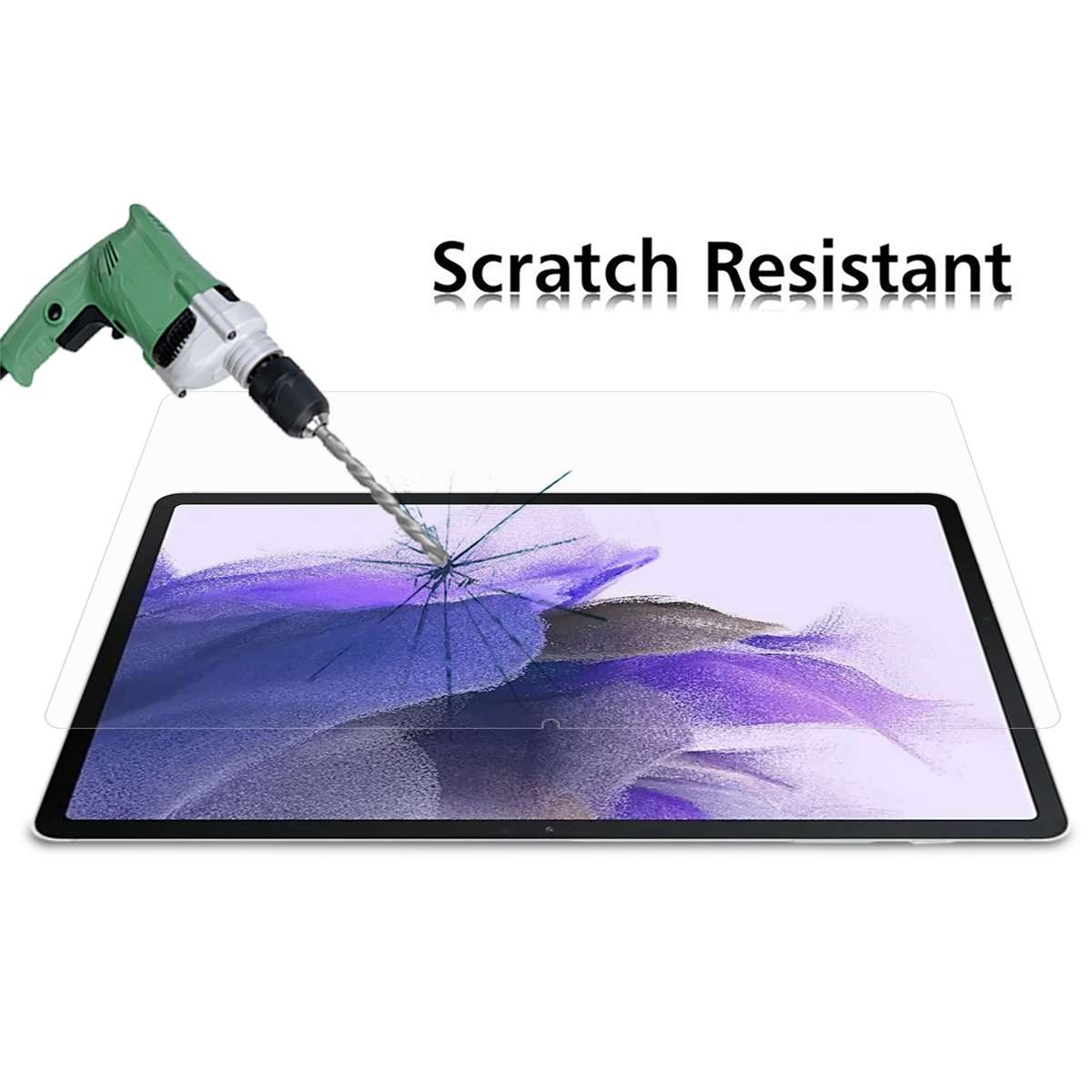 For Samsung Galaxy Tab S7 FE Full Screen HD PET Screen Protector