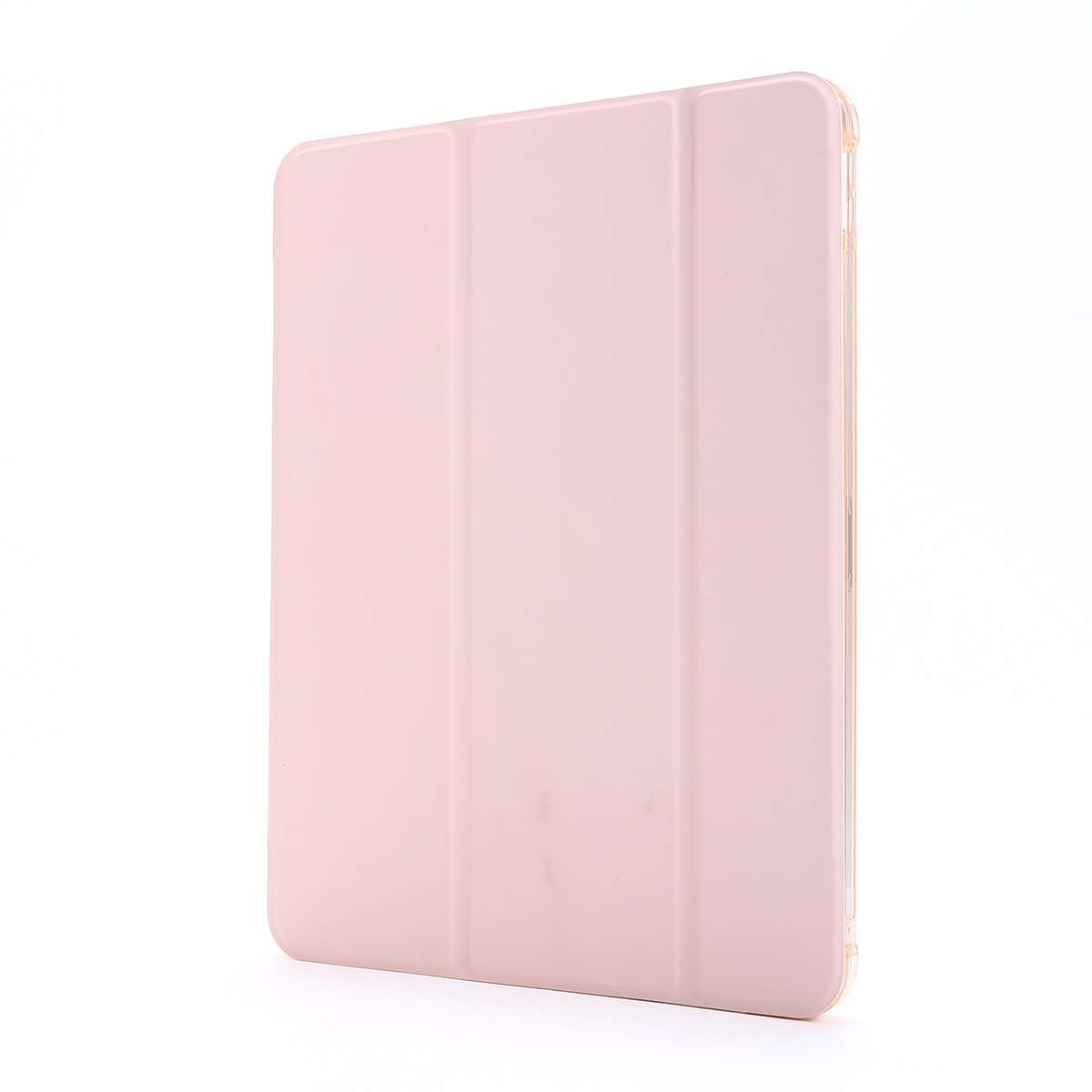 For iPad Pro 12.9 2022 / 2021 Multi-folding Horizontal Flip PU Leather + Shockproof Air ... (Gold)
