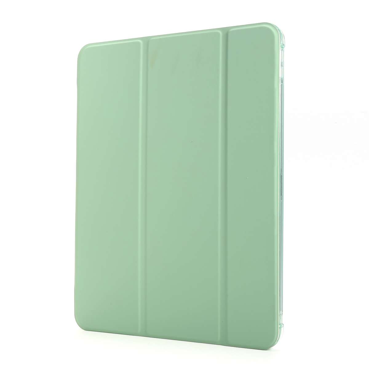 For iPad Pro 12.9 2022 / 2021 Multi-folding Horizontal Flip PU Leather + Shockproof Ai ... (Green)