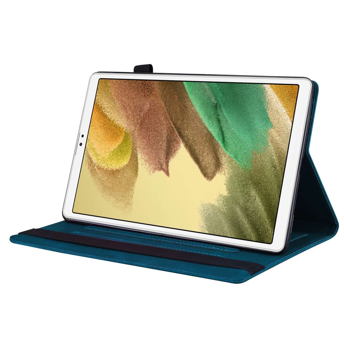 For Samsung Galaxy Tab A7 Lite 8.7 SM-T220 / SM-T225 Business Shockproof Horizontal Fli ... (Blue)