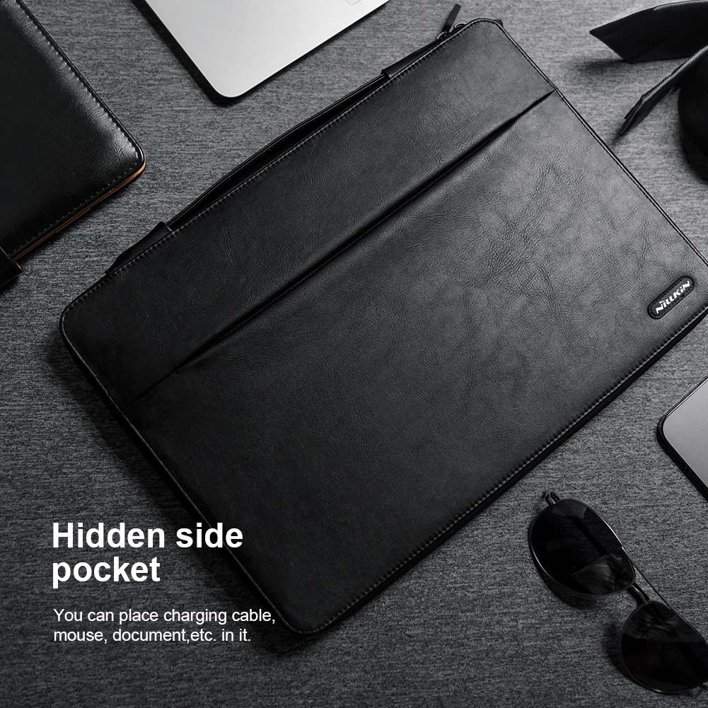 NILLKIN Multifunctional Laptop Storage Bag Handbag with Holder, Classic Version For 14 ... (Black)