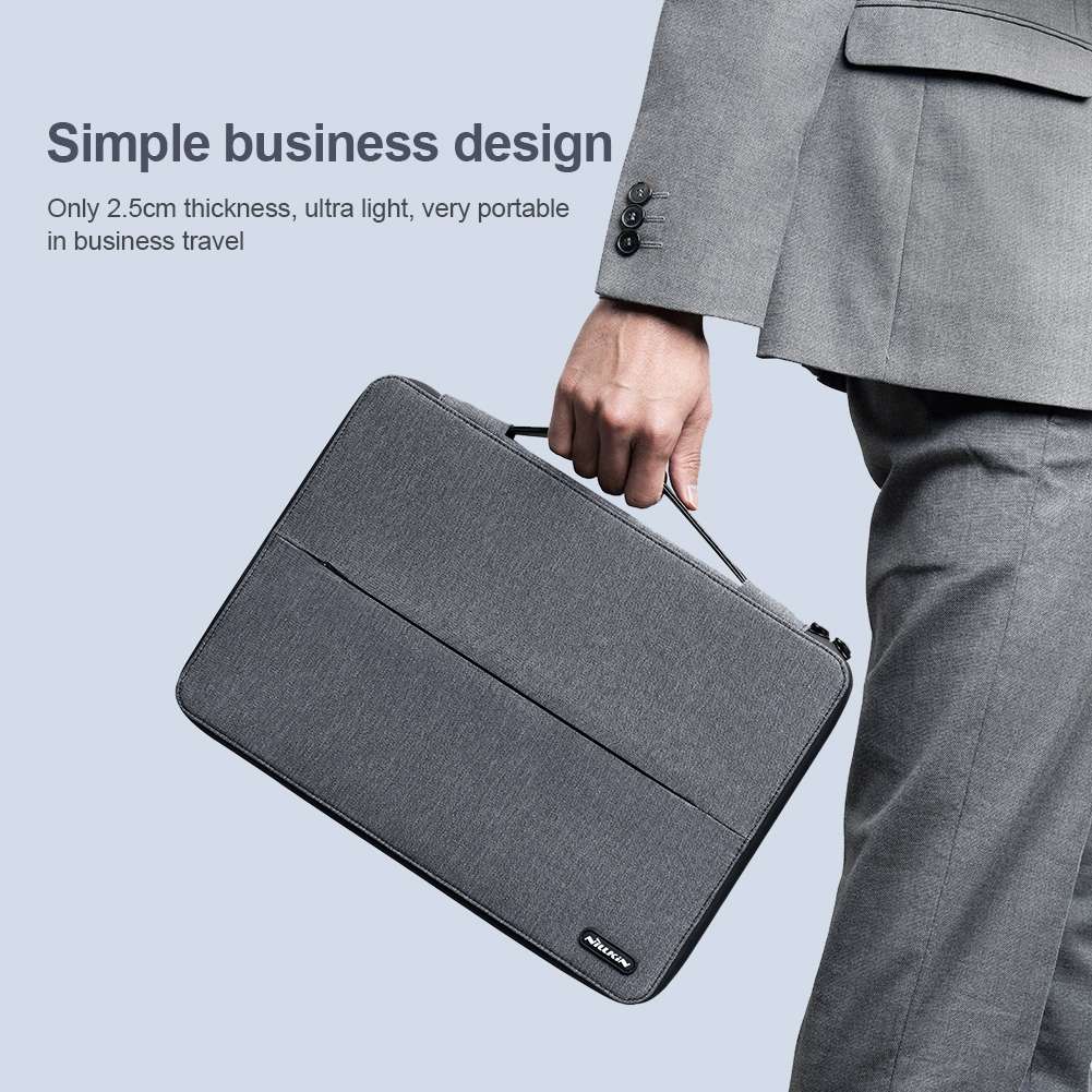 NILLKIN Multifunctional Laptop Storage Bag Handbag with Holder, Classic Version For 14 ... (Black)