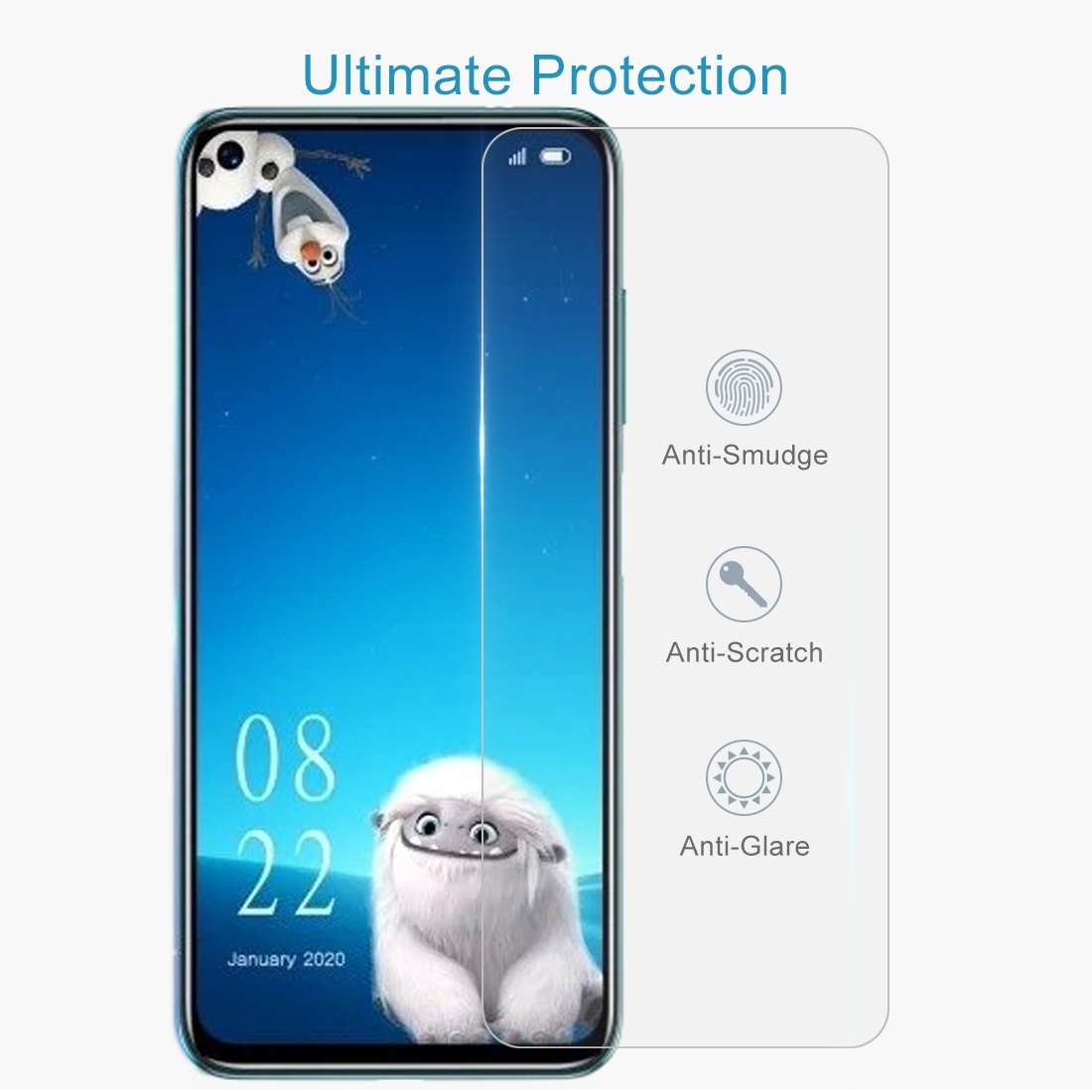 For Elephone U5 10 PCS 0.26mm 9H 2.5D Tempered Glass Film