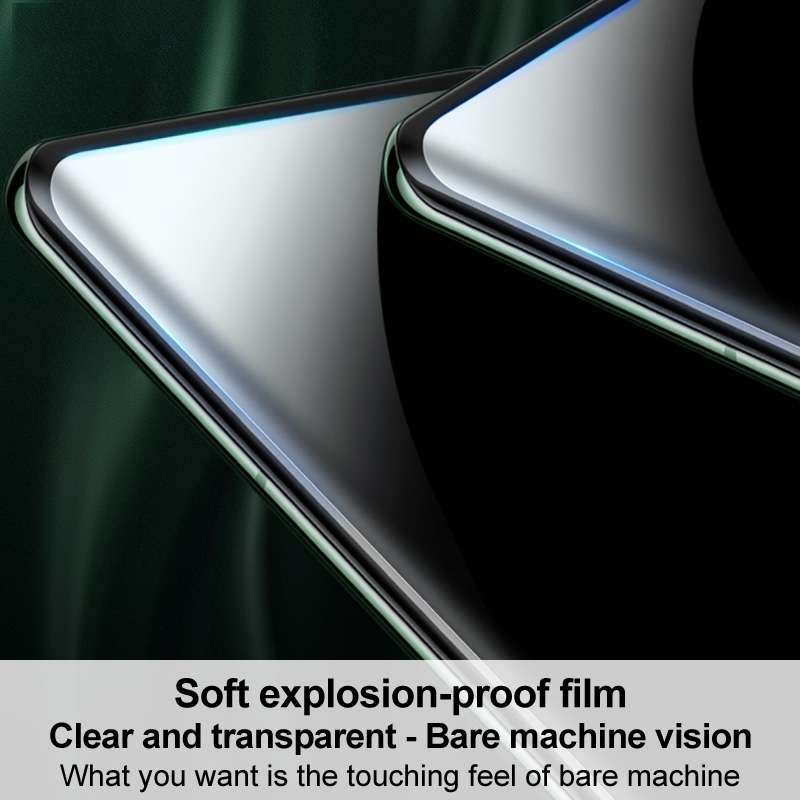 For OPPO Reno6 Pro+ 5G 2 PCS IMAK Curved Full Screen Hydrogel Film Front Protector