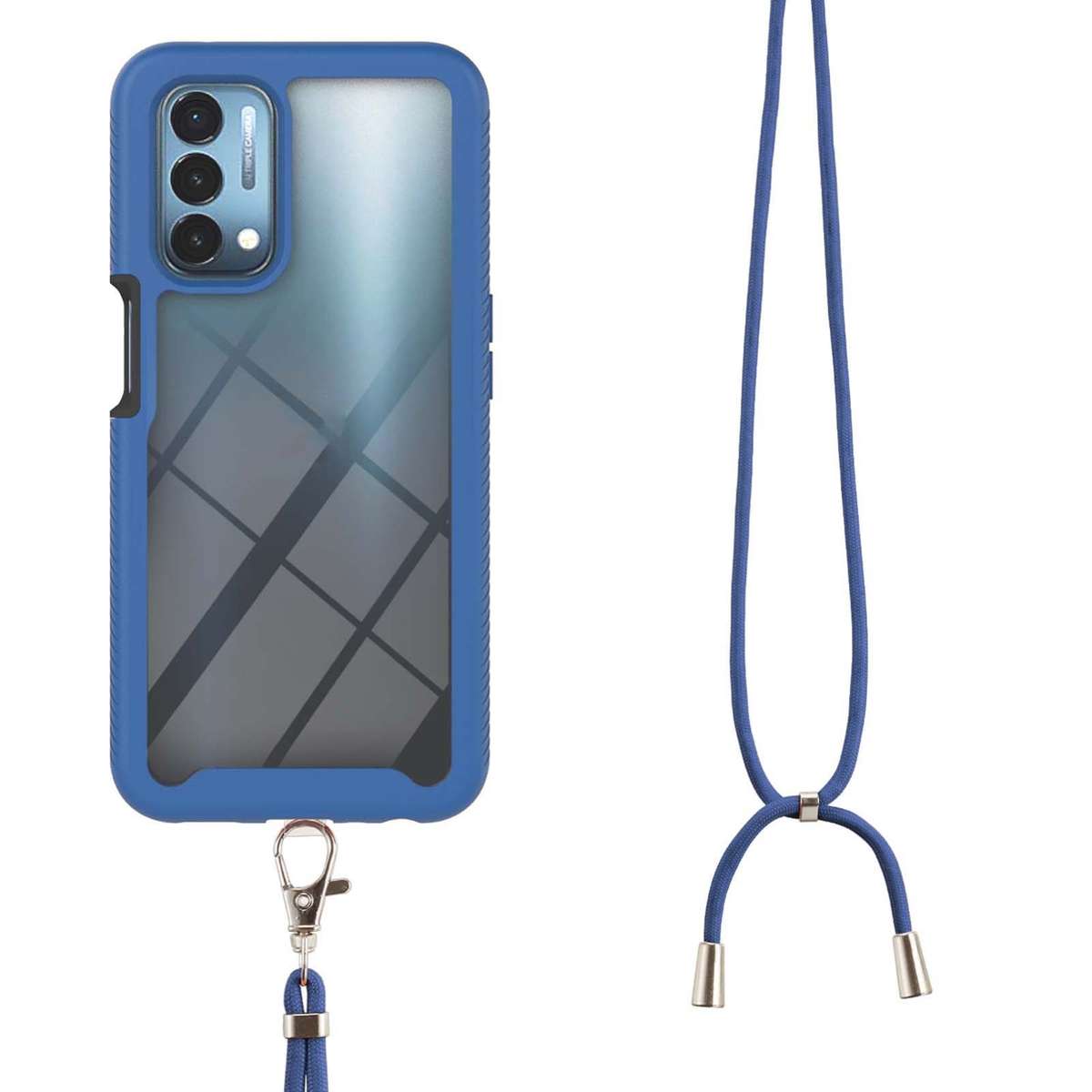 For OPPO A54 5G / A74 5G / A93 5G Starry Sky Solid Color Series Shockproof PC + TPU Protective Case