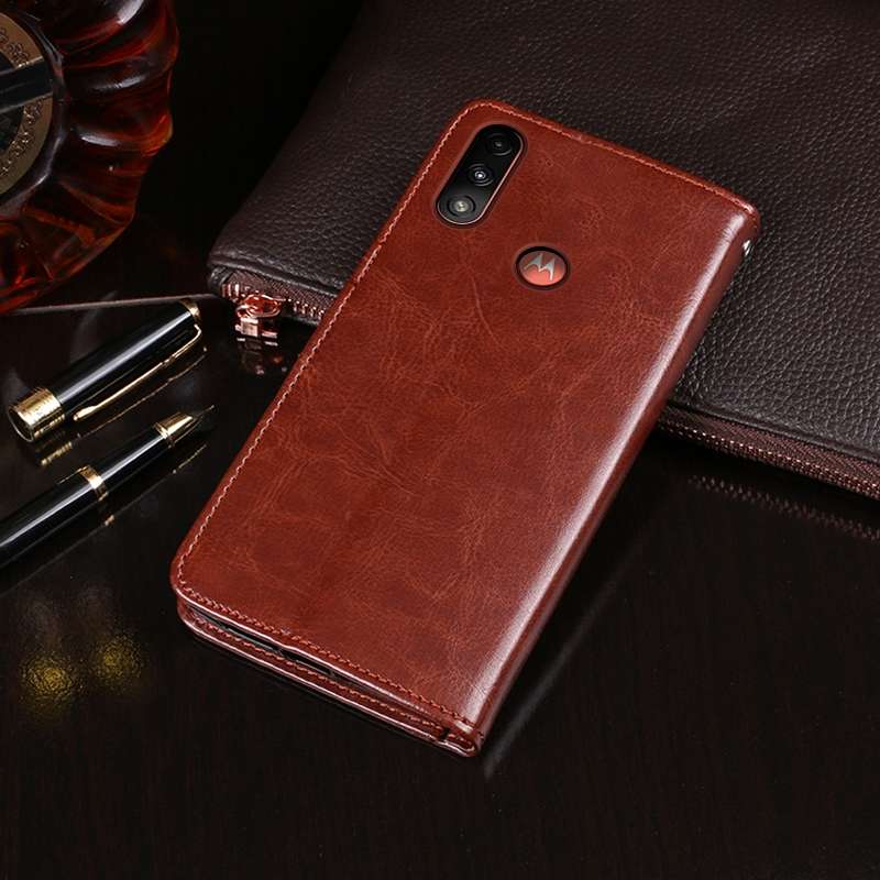 For Lenovo K13 idewei Crazy Horse Texture Horizontal Flip Leather Case with Holder & C ... (Black)