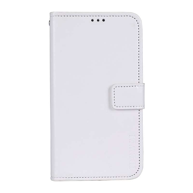 For Lenovo K13 idewei Crazy Horse Texture Horizontal Flip Leather Case with Holder & C ... (White)