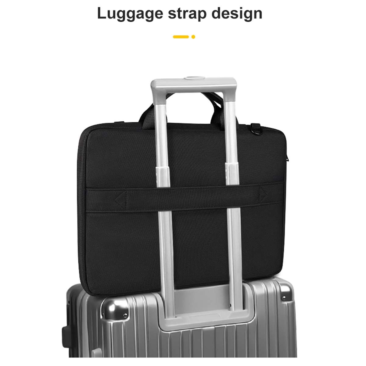 ST11 Polyester Thickened Laptop Bag with Detachable Shoulder Strap, Size:13.3 inch(Silver Gray)