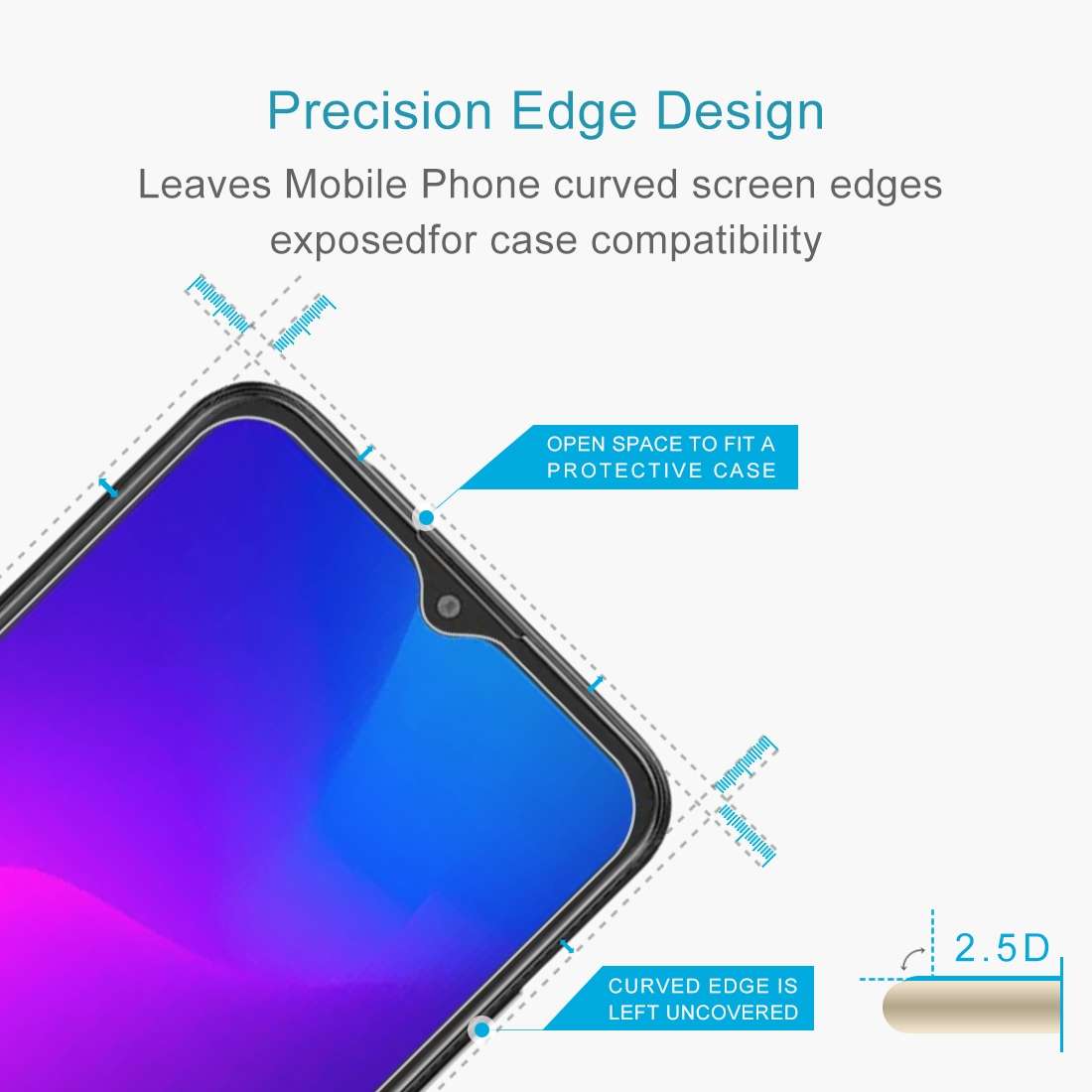 For Multilaser G Pro 2 10 PCS 0.26mm 9H 2.5D Tempered Glass Film
