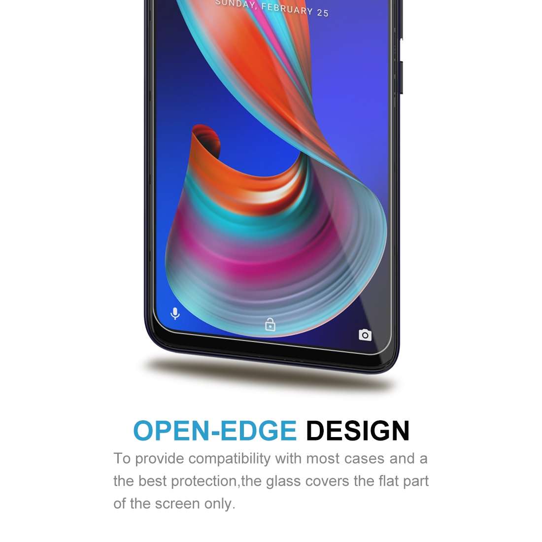 For Nuu Mobile G5 10 PCS 0.26mm 9H 2.5D Tempered Glass Film