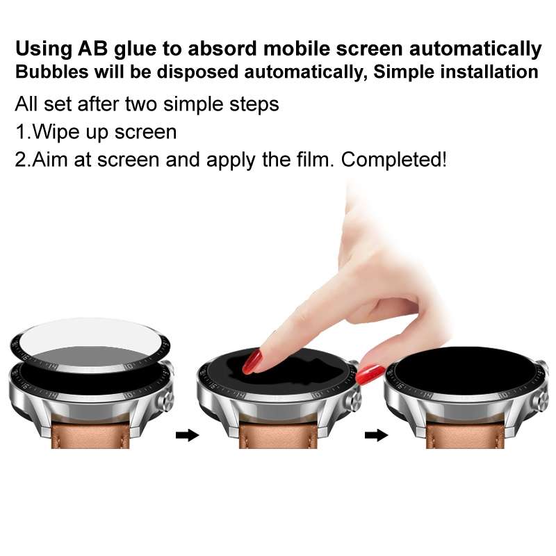For Huawei Watch 3 Pro 48mm IMAK Plexiglass HD Watch Protective Film