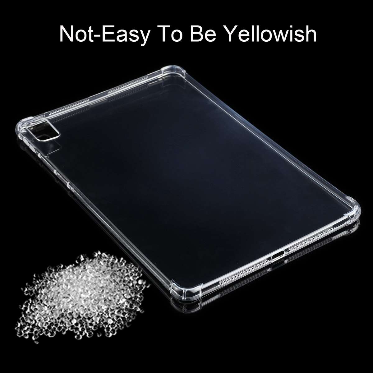 For Huawei MatePad Pro 12.6 2021 3mm Four-corner Shockproof Transparent TPU Case(Transparent)