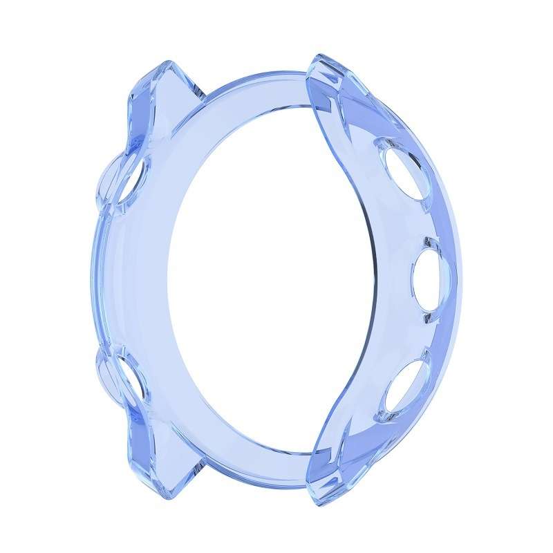 For Garmin Forerunner 158 / 55 Half Coverage Hollowed TPU Protective Case(Transparent White)