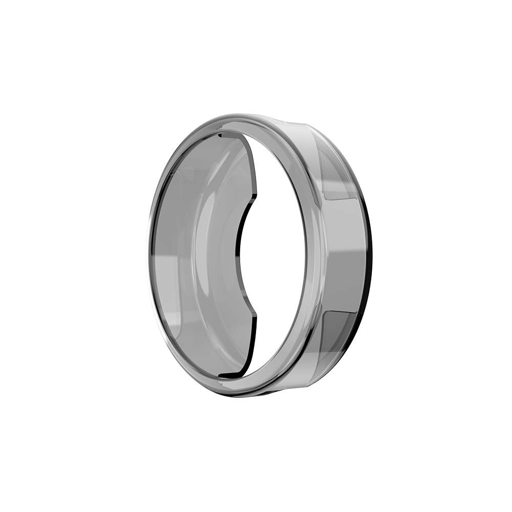 For Garmin Lily TPU Half-pack Candy Color Protective Case(Transparent Orange)