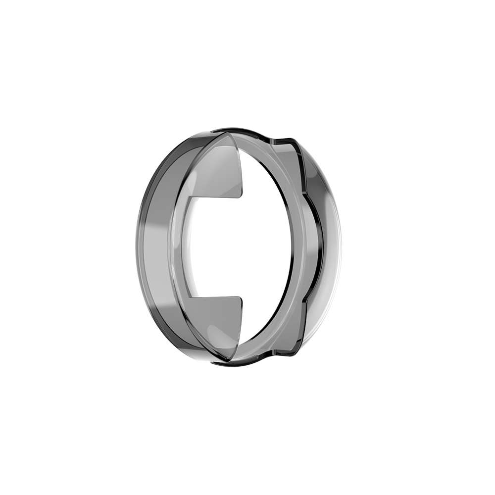 For Garmin Lily TPU Half-pack Candy Color Protective Case(Transparent Orange)